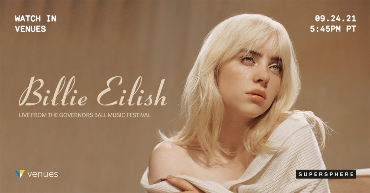 Billie Eilish Makes Her Return to VR, Performing Live from Governor’s Ball