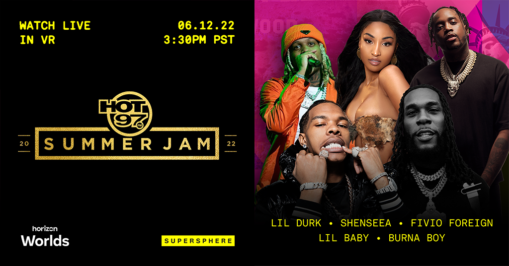 An Epic SummerJam 2022 VR Stream, Brought to You By Supersphere